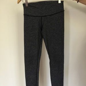 Lululemon grey herringbone leggings